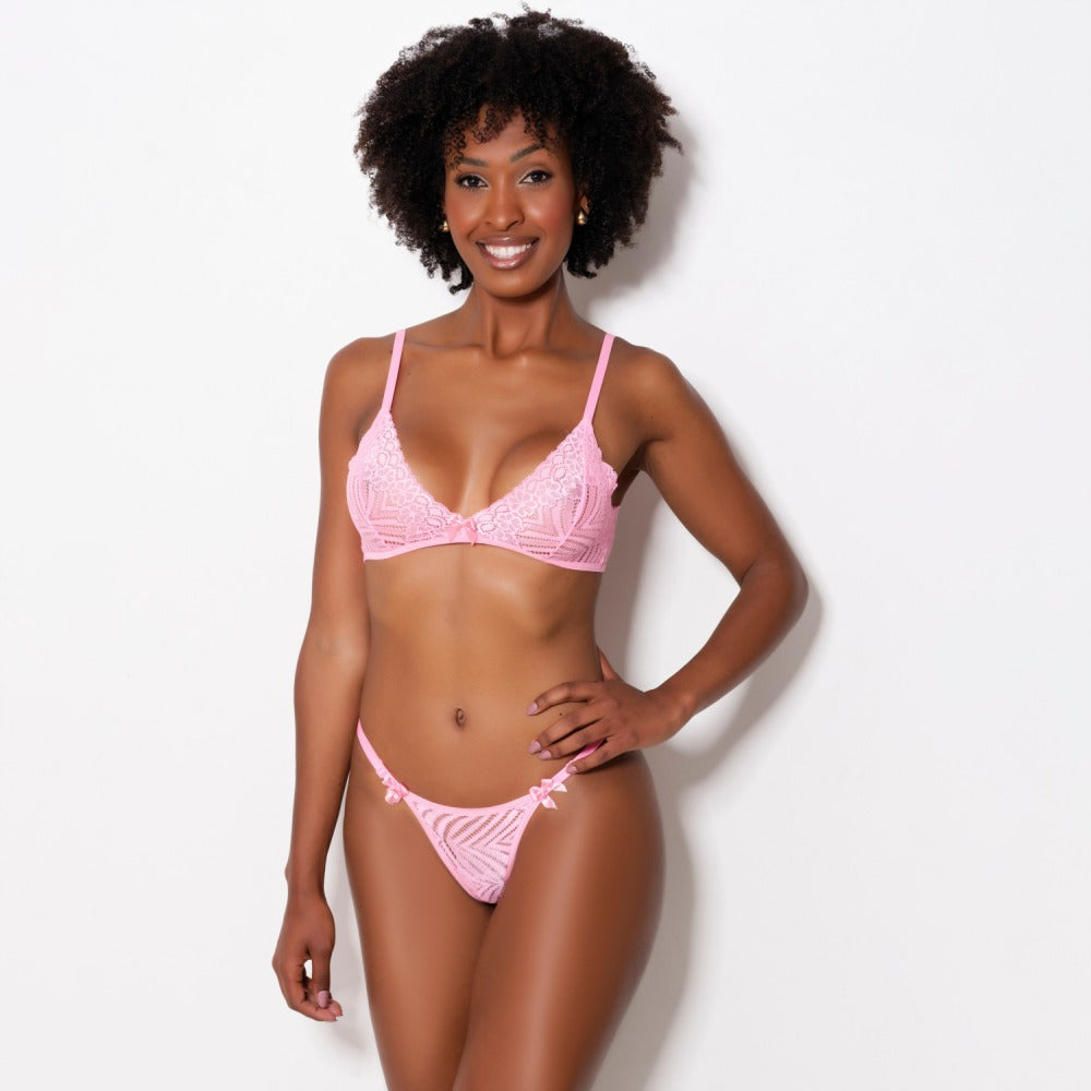Conjunto de Lingerie Império Sunflower