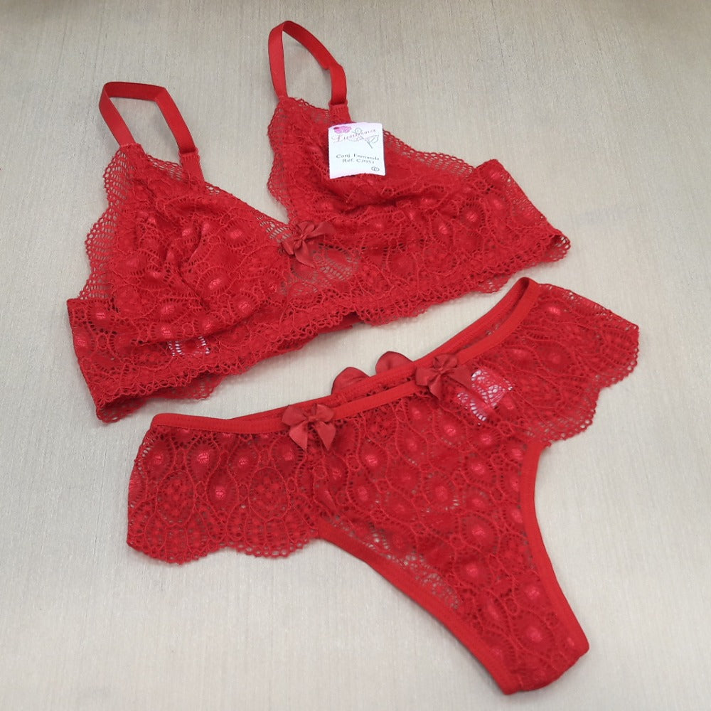 Conjunto de Lingerie Fernanda - Moda íntima