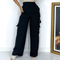 Calça cargo preta