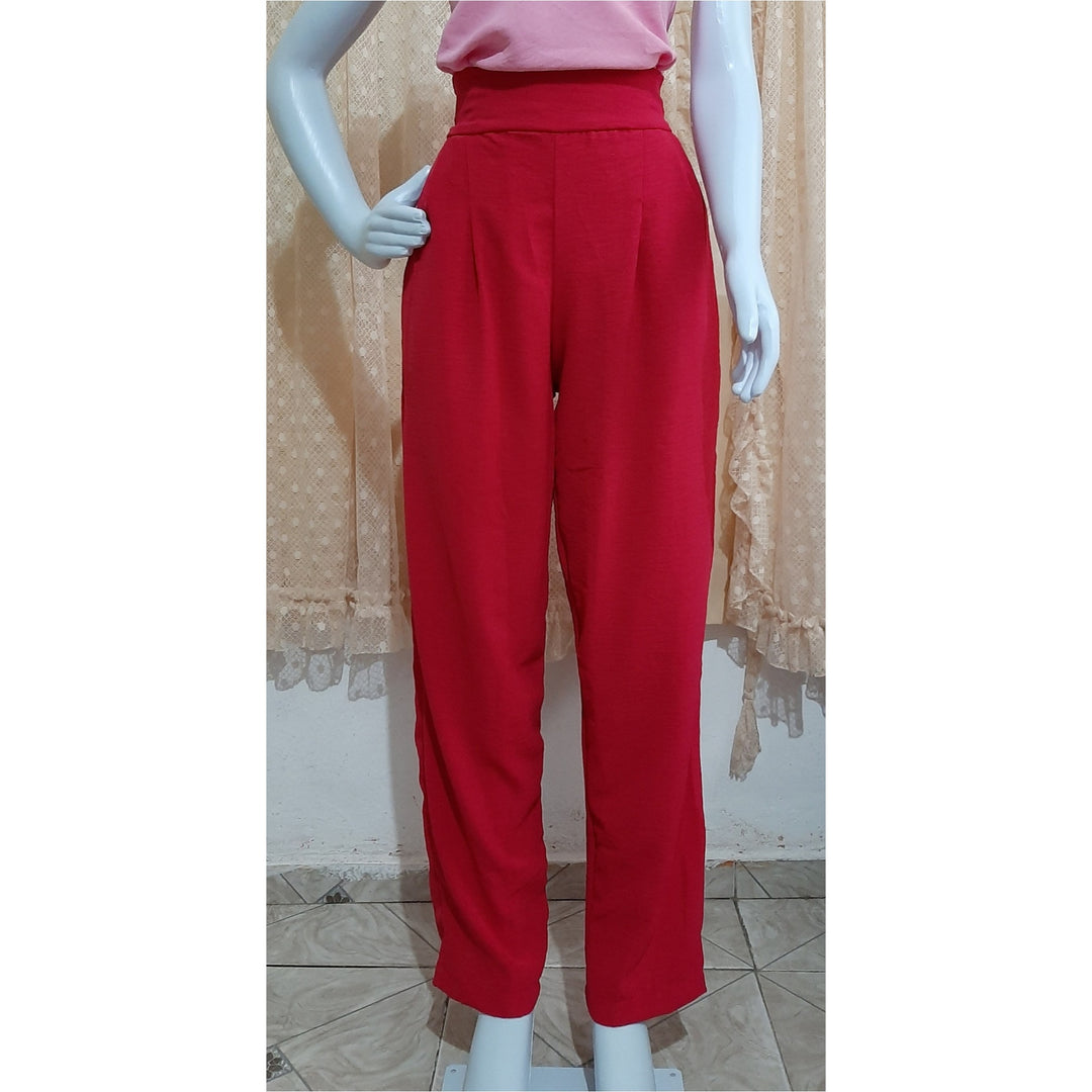 Calça Pantalona Rosa