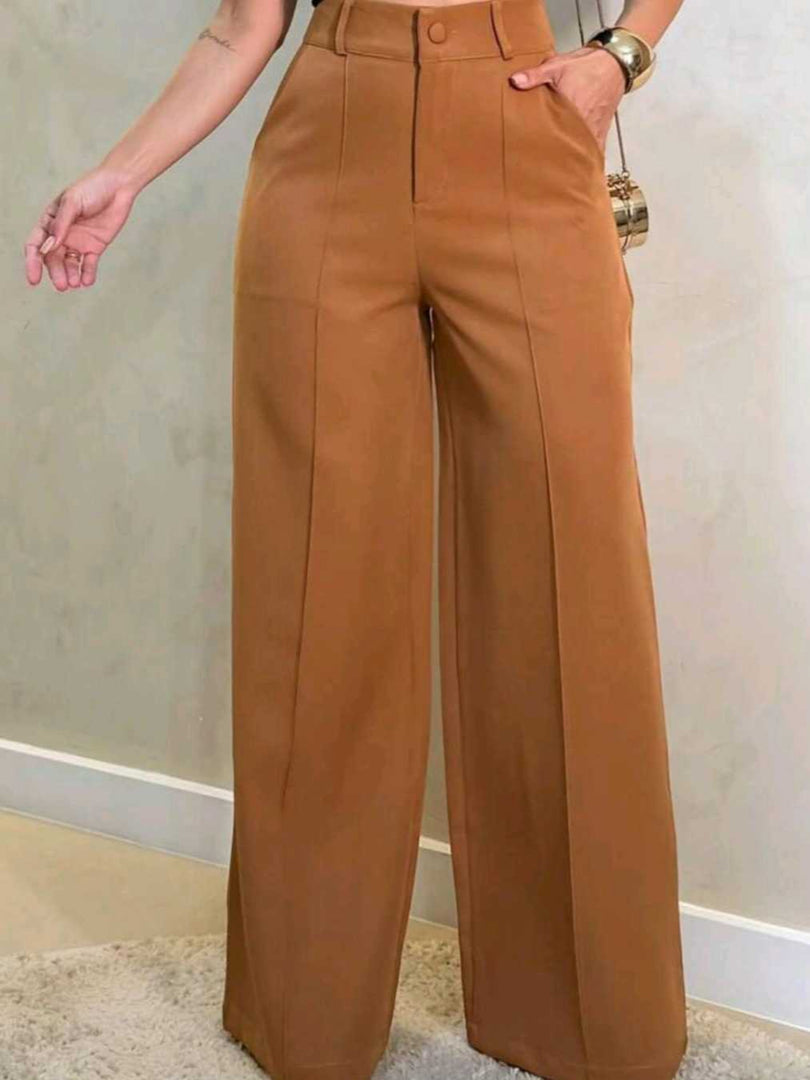 Calça Pantalona Wide Leg Duna – Elegância descomplicada para o seu dia a dia