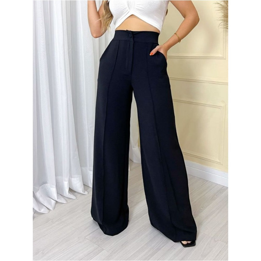 Calça Pantalona Wide Leg Duna – Elegância descomplicada para o seu dia a dia
