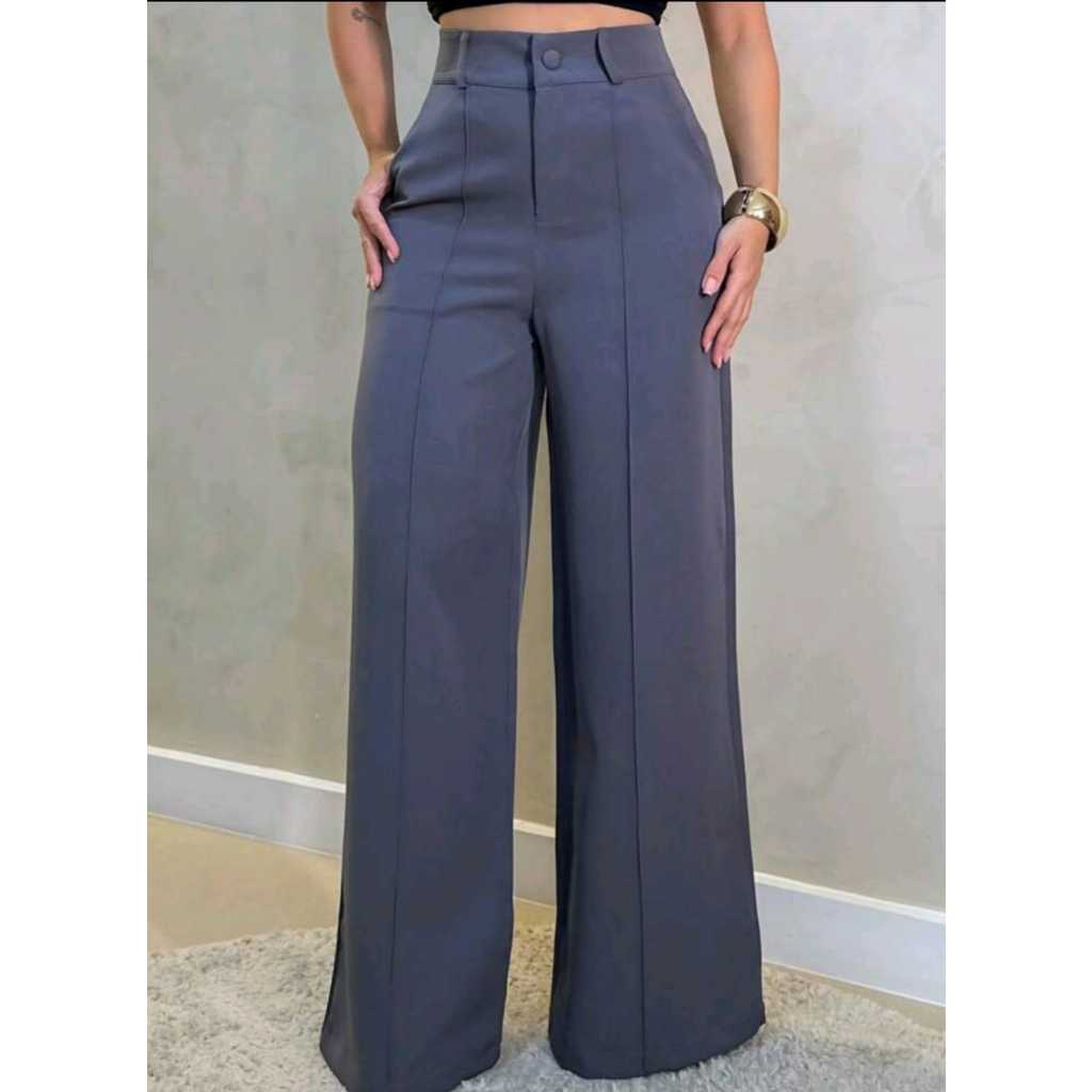Calça Pantalona Wide Leg Duna – Elegância descomplicada para o seu dia a dia
