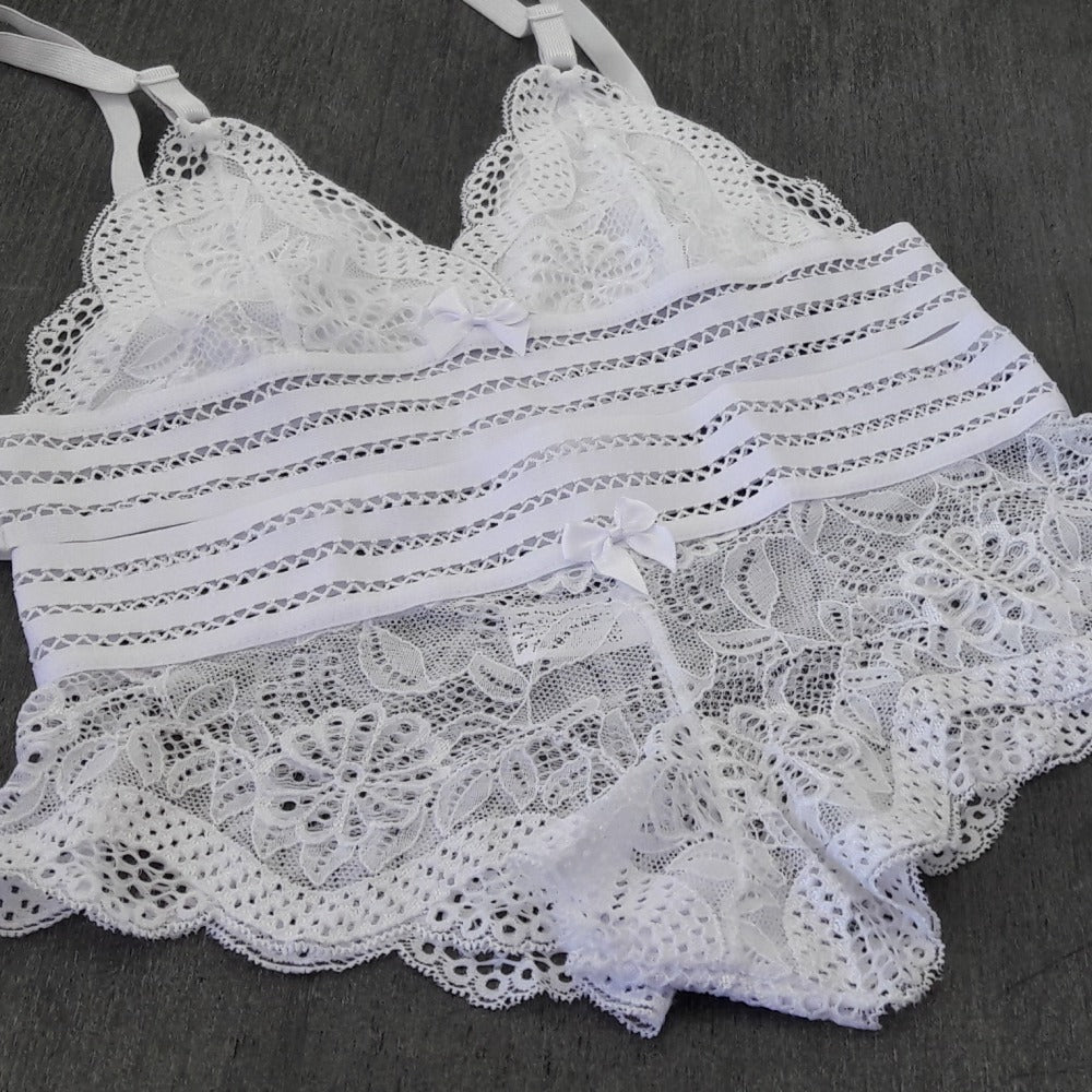 Conjunto de Lingerie Malu - Moda íntima