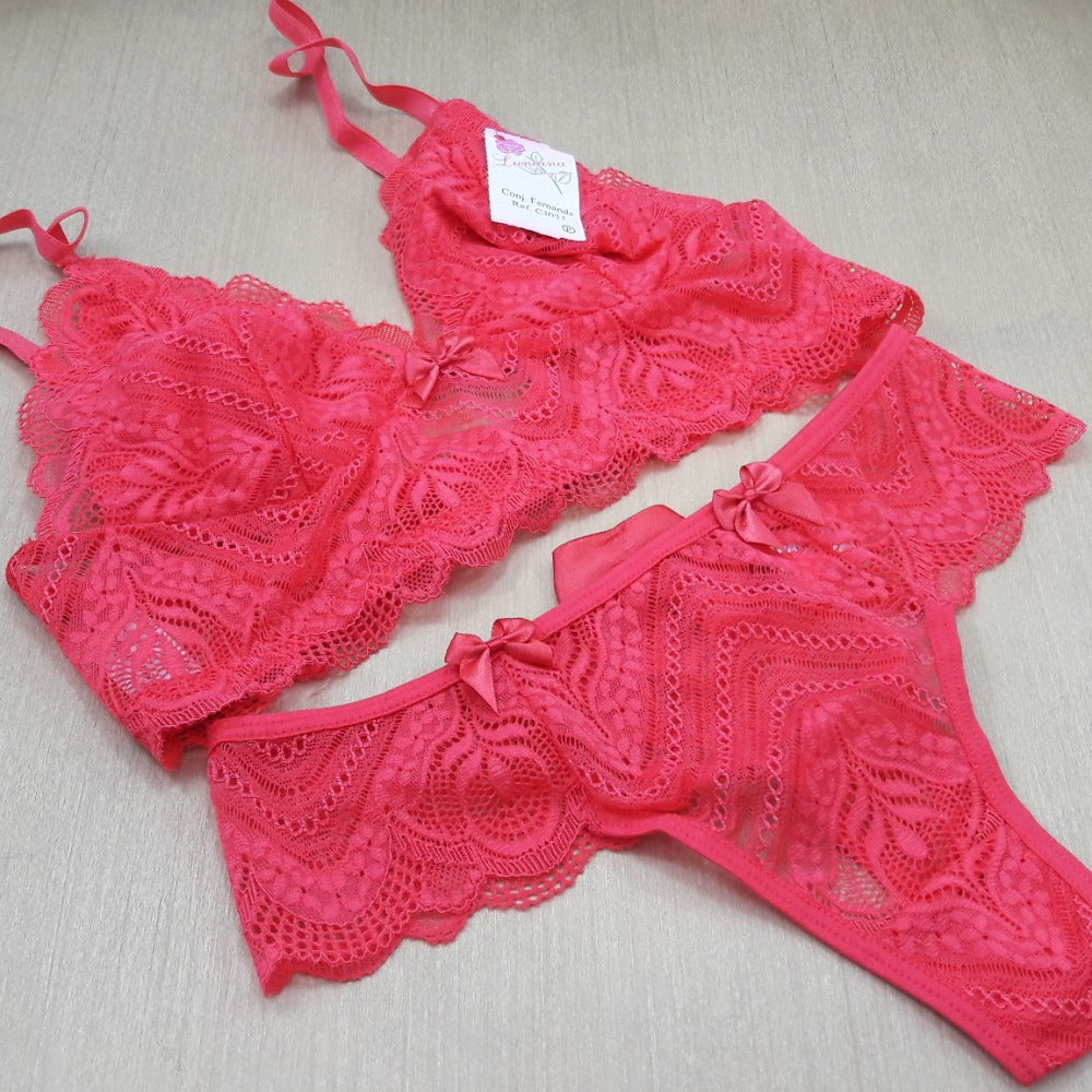 Conjunto de Lingerie Fernanda - Moda íntima