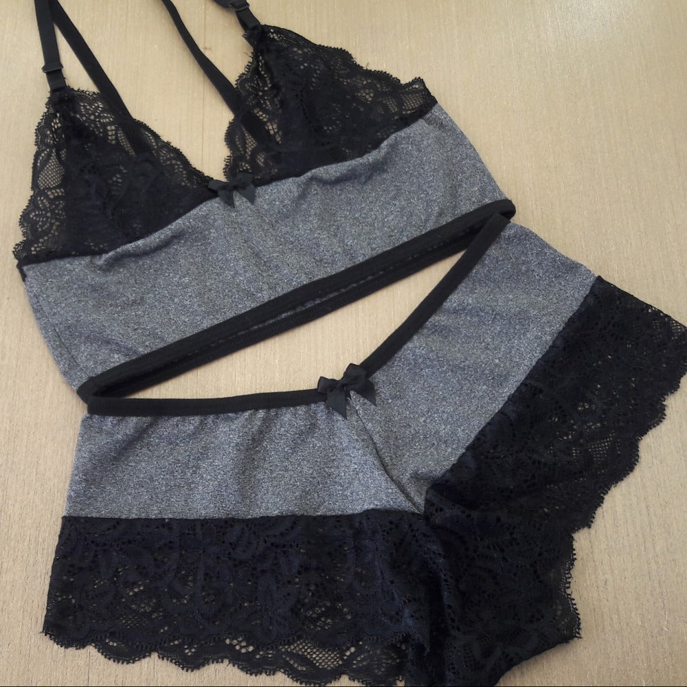 Conjunto de Lingerie Jana - Moda íntima