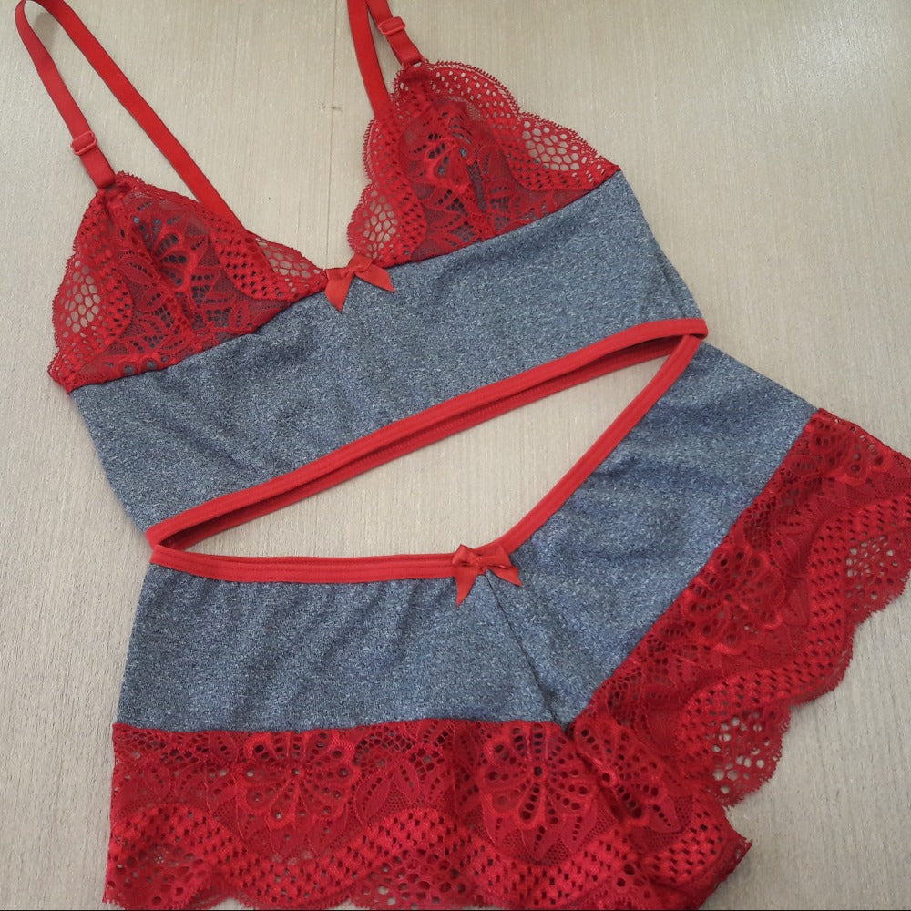 Conjunto de Lingerie Jana - Moda íntima