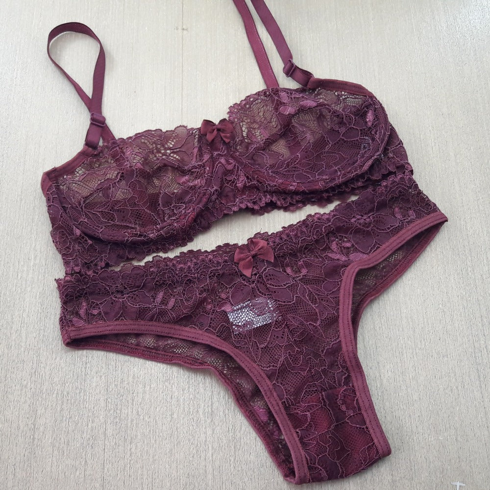 Conjunto de Lingerie Paula - Moda íntima